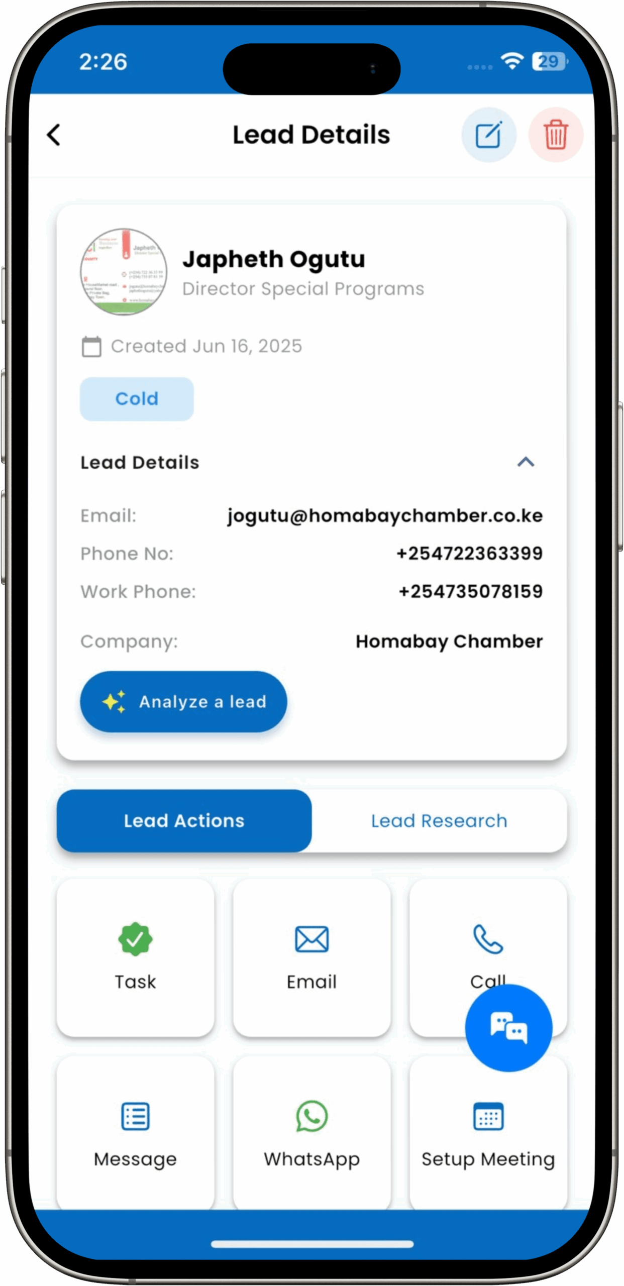 MLeads Lead Research: Effortlessly gather key lead data with one-click research from Facebook, LinkedIn, Google, and more MLeads Lead Research: Effortlessly gather key lead data with one-click research from Facebook, LinkedIn, Google, and more